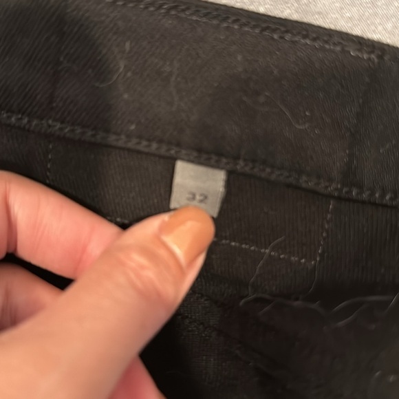 Citizens of Humanity Core Slim Fit Straight Black Jeans Size 32 Mens - Picture 3 of 3